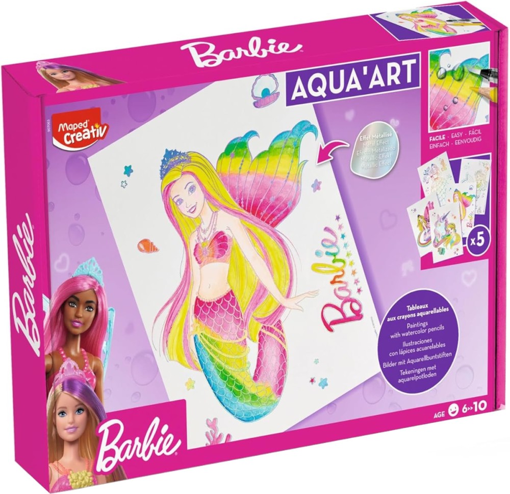    Maped -  - 25    Barbie - 