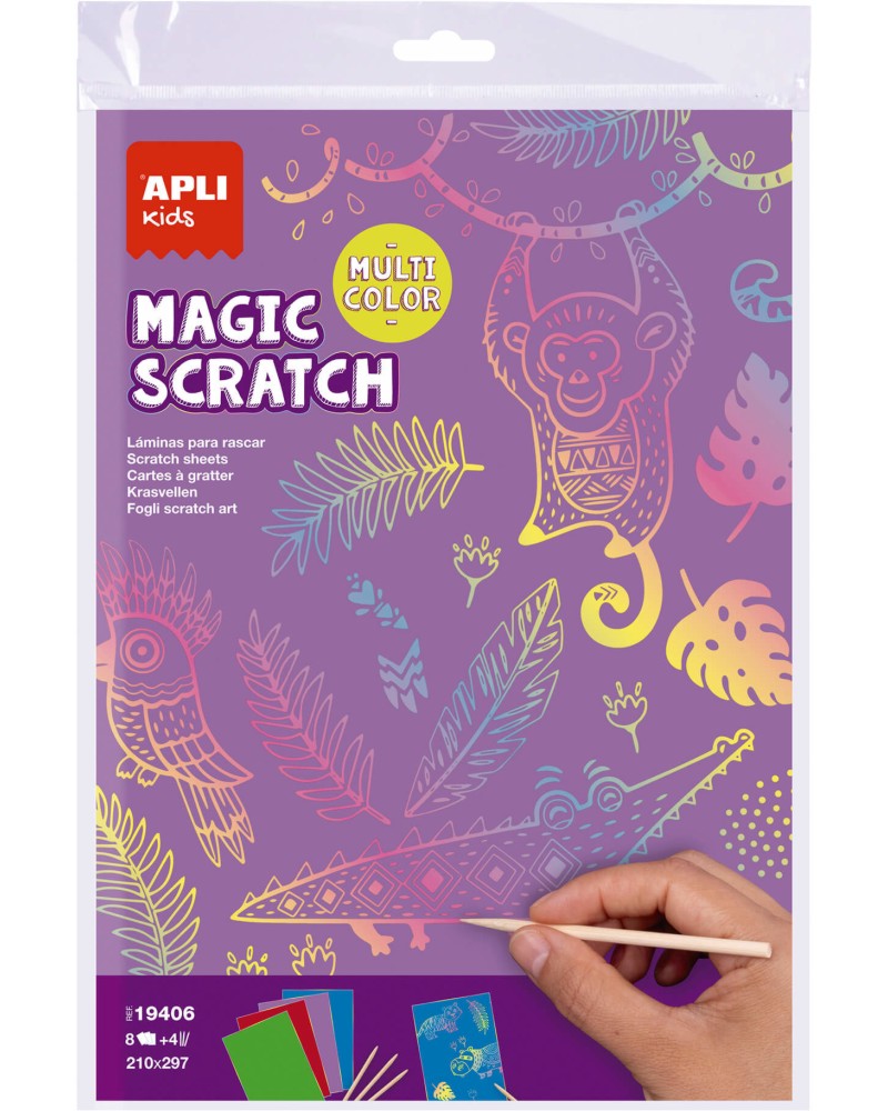    Apli Kids Magic Scratch - 8   4   - 