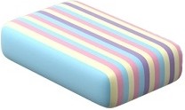 Гума за молив Erich Krause Pastel Lines Гума за молив Erich Krause Pastel Lines -