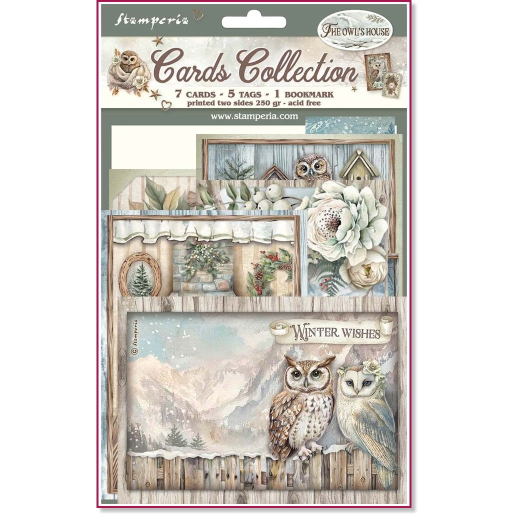    Stamperia -   - 13    The Owl's House - 