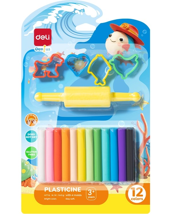  Deli EH716 - 12        Genius - 