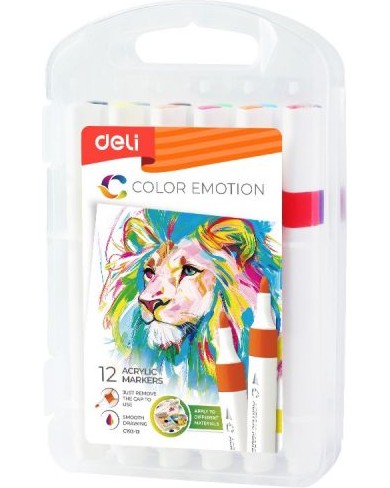 ������� ������� � ���� ���� Deli - 12, 24 ��� 36 ����� �� ������� Color Emotion - 