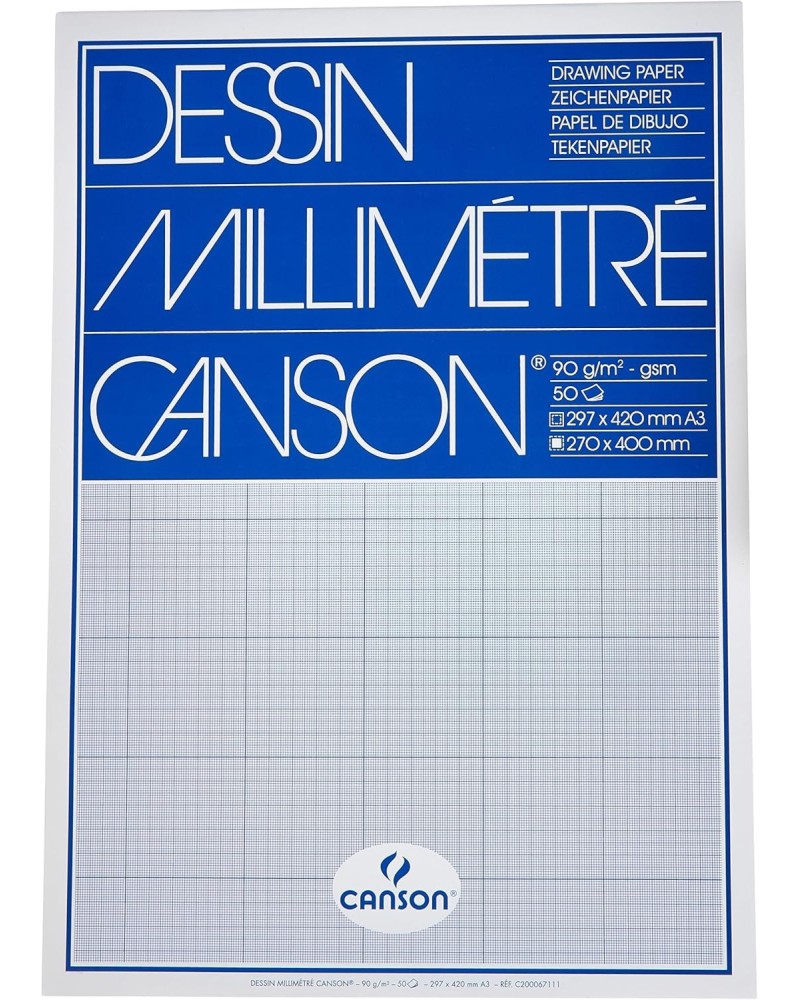    Canson - A3, 50 , 90 g/m<sup>2</sup> - 