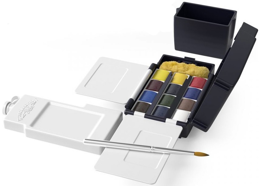 Акварелни бои Winsor & Newton Акварелни бои Winsor & Newton - 17 части от серията Cotman -