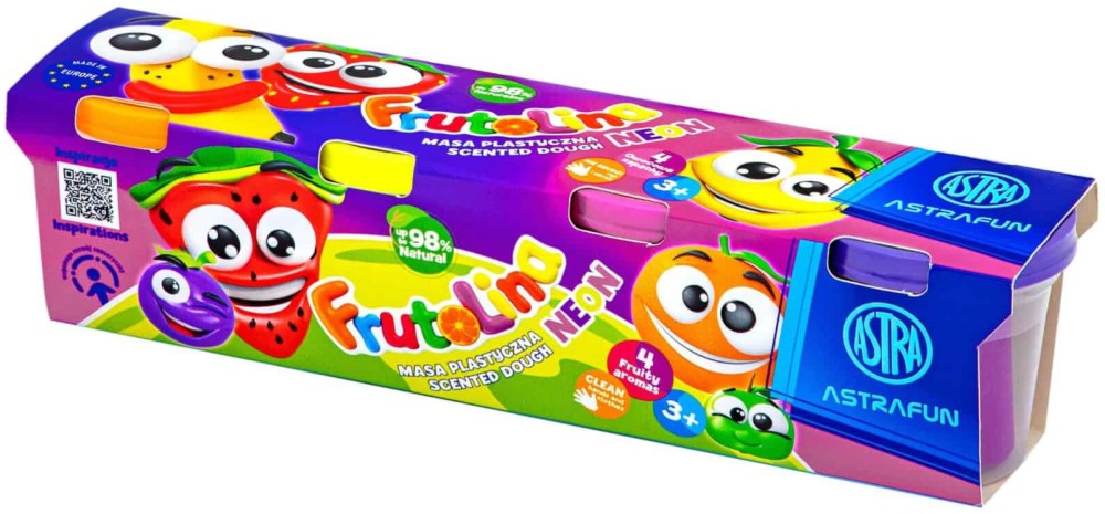 ��������� � ������ ������ Astra S.A. Neon - 4 ����� x 100 g �� ������� Frutolina - 
