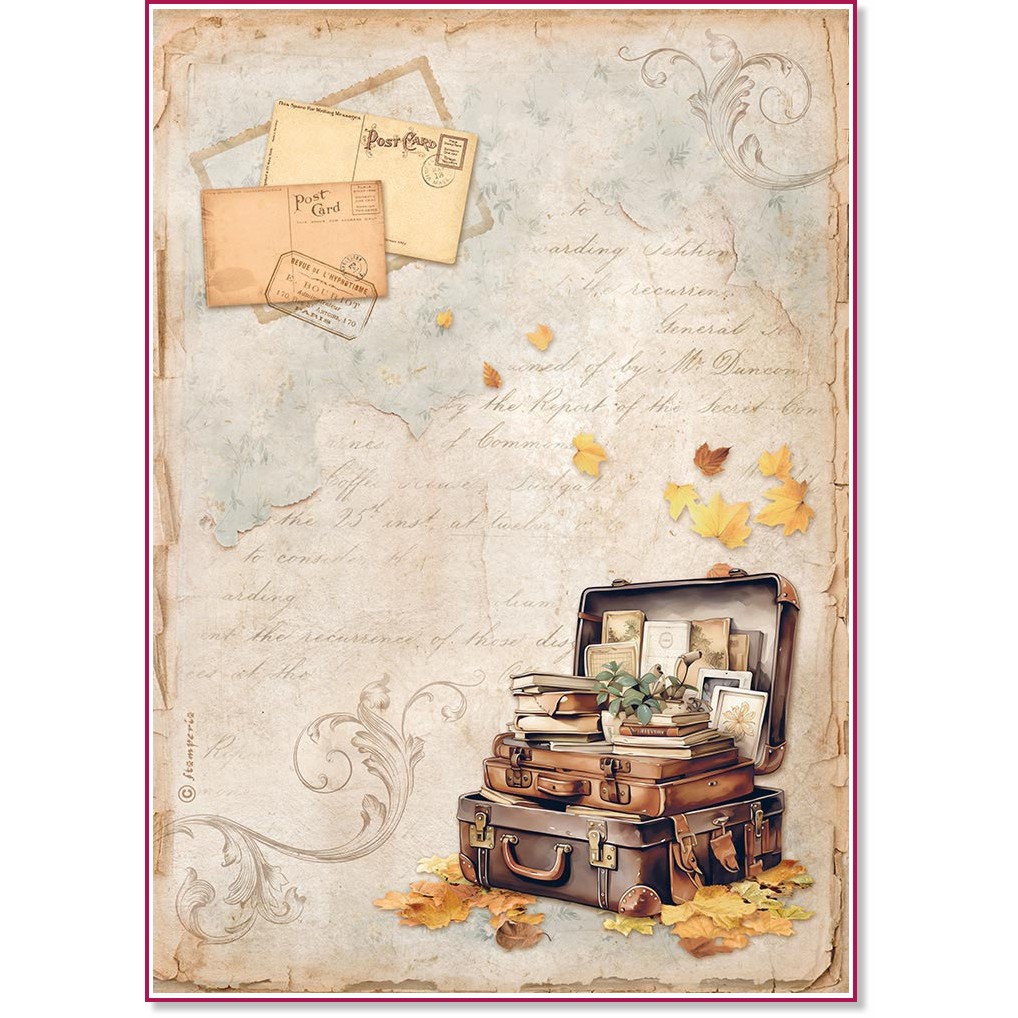   Stamperia -  - A4   Golden Harmony - 