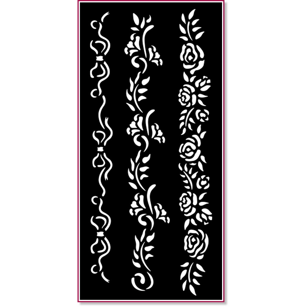  Stamperia -   - 12 x 25 cm   Timeless - 