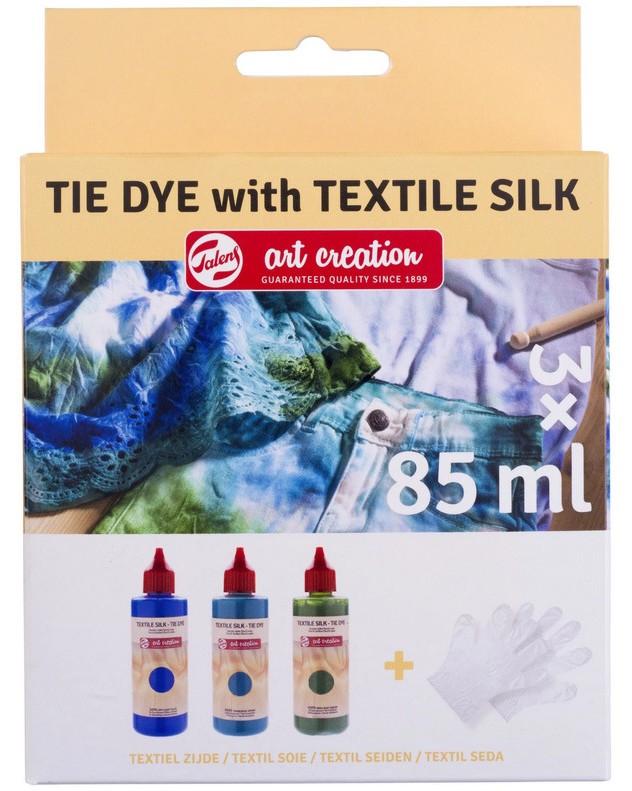 ��� �� ������� Royal Talens Tie Dye Blue - 3 ����� x 85 ml � �������� �� ������� Art Creation - 