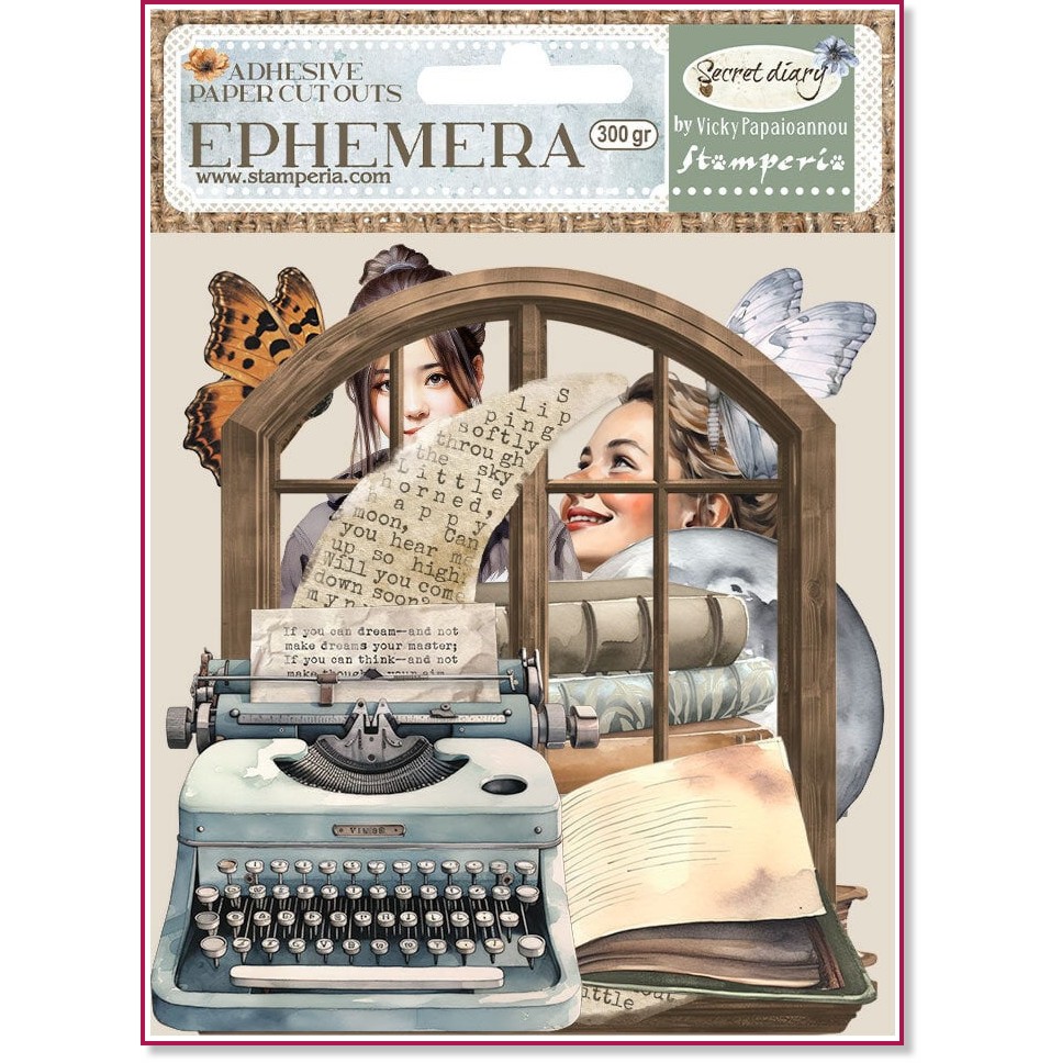 ������������� �� ��������� ������� Stamperia - ���� ������� - 34 ���� �� ���������� Secret Diary - 