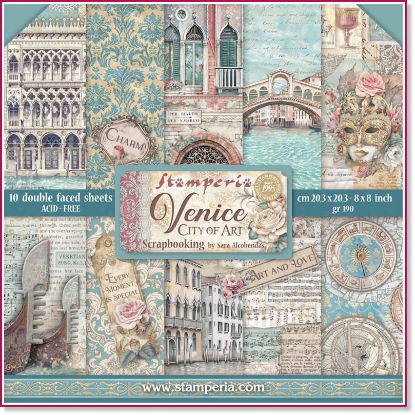    Stamperia -    - 10    Venice - 