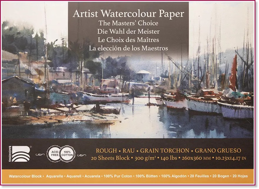    Baohong David Taylor - 20 , 26 x 36 cm, 300 g/m<sup>2</sup>   Masters choice - 