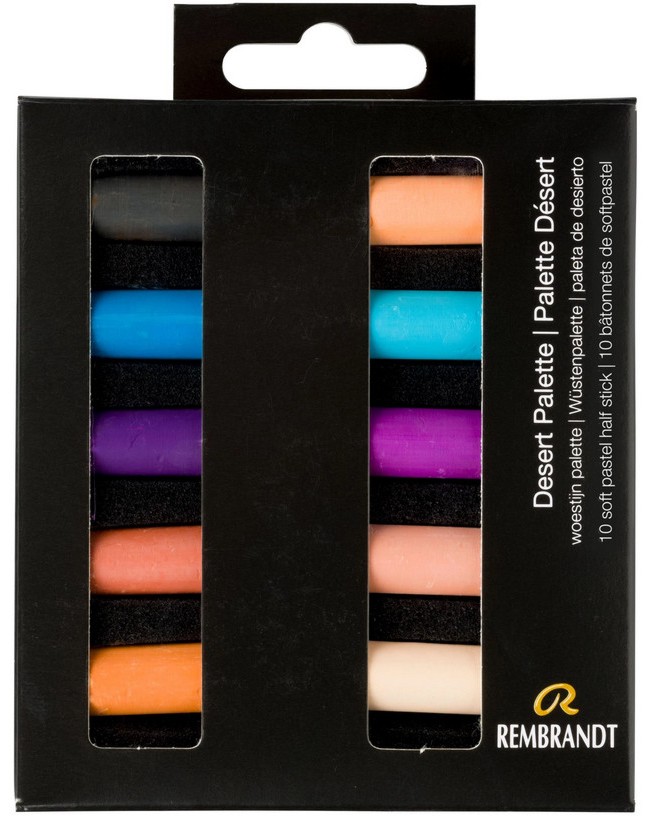Сухи пастели Royal Talens Desert Palette Сухи пастели Royal Talens Desert Palette - 10 цвята от серията Rembrandt -