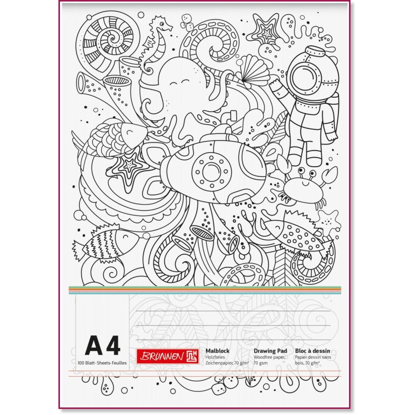 ������� �� �������� Brunnen ZENart - 100 �����, A4 - �������