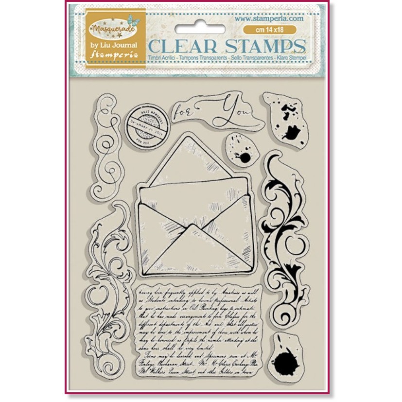   Stamperia -  - 10    Masquerade - 