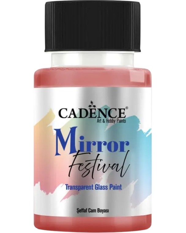 Боя за стъкло CADENCE Mirror Festival Боя за стъкло CADENCE Mirror Festival - 50 ml - боя