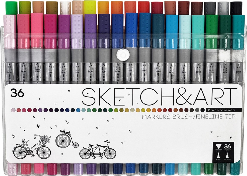 �������� ������� Bruno Visconti Sketch and Art - 36 ��� 48 ����� - 