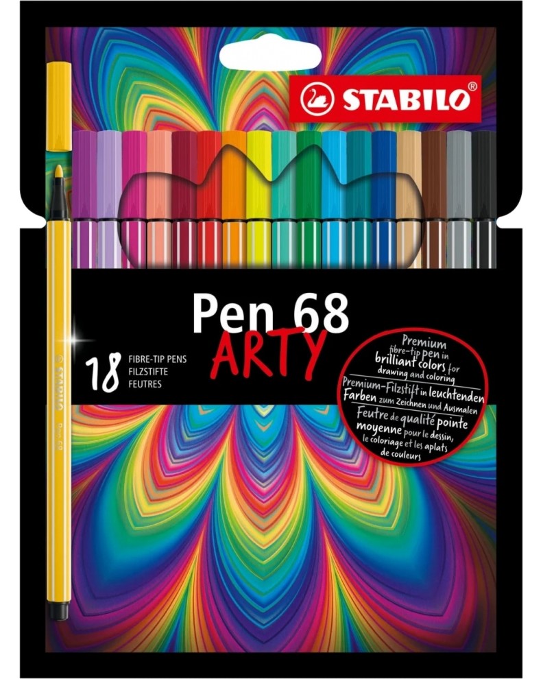  Stabilo Pen 68 - 18, 24  30    Arty - 