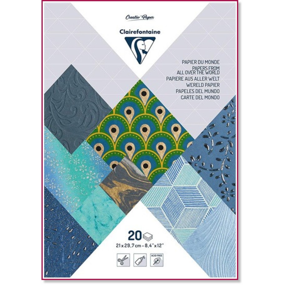    Clairefontaine All Over The World - 20 , 4 - 