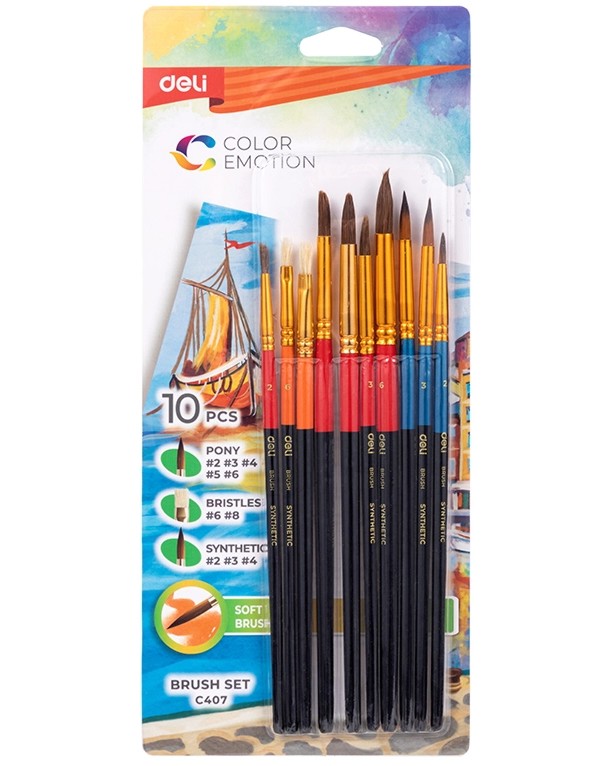   Deli EC407 - 10    Color Emotion - 