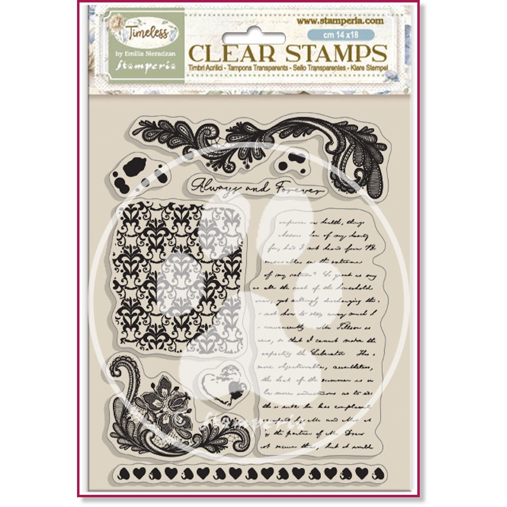   Stamperia -    - 9    Timeless - 