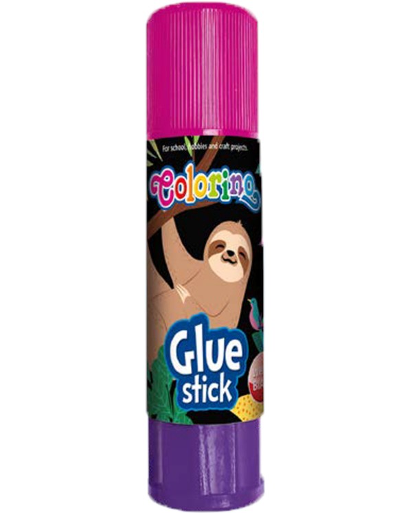 Сухо лепило Colorino Kids - Ленивец Сухо лепило Colorino Kids - Ленивец - 15 g от серията Wildkid -