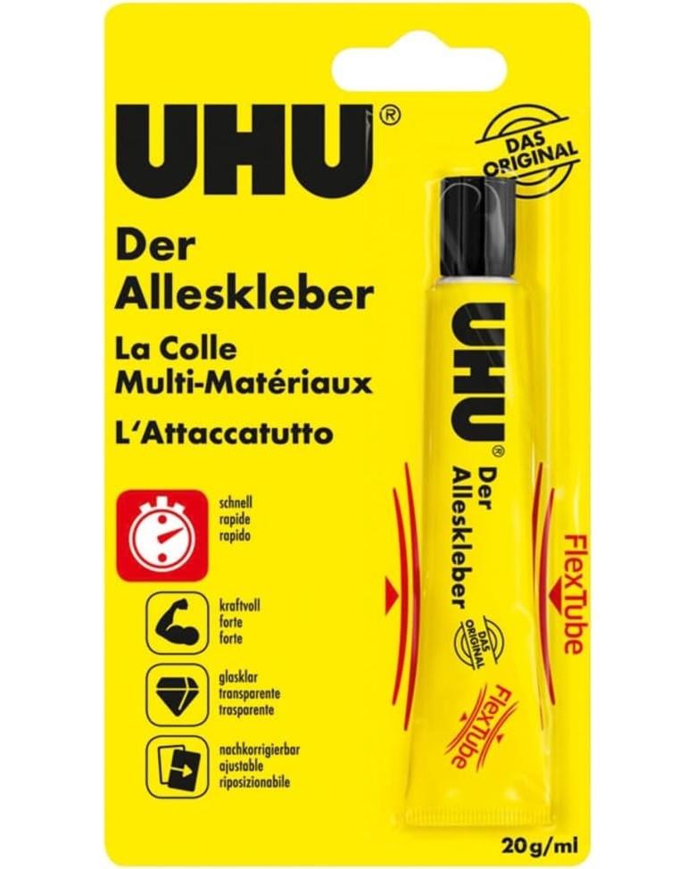 ����������� ������ UHU Flex and Clean - 20 ml - 