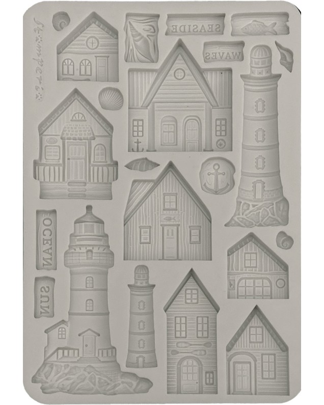  3D  Stamperia -   - 14.8 x 21 cm   Silent sea - 