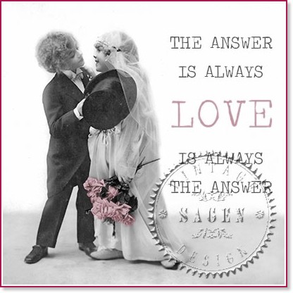 Салфетки за декупаж Sagen Vintage - Любов Салфетки за декупаж Sagen Vintage - Любов - 20 броя -