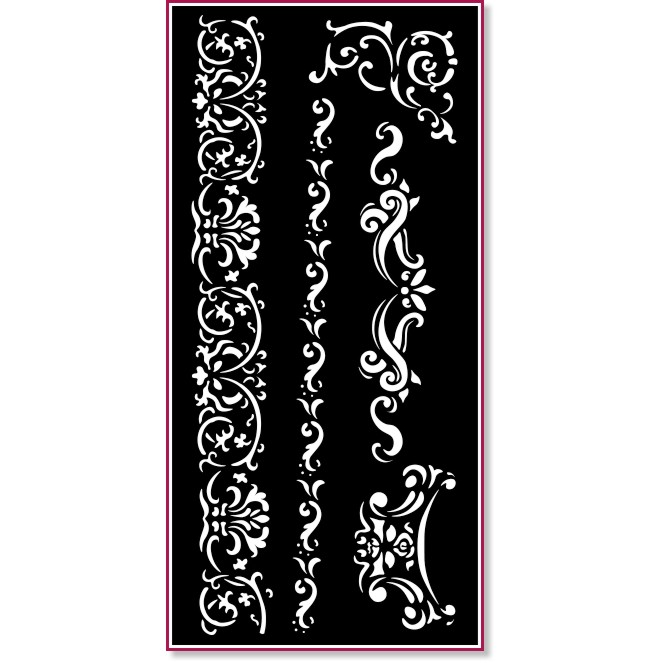 ������ Stamperia - ����� - 12 x 25 cm �� ���������� Venice - 