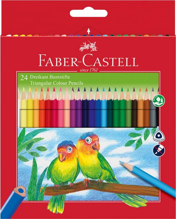 ������ ������ Faber-Castell - 24 ����� � �������� - 