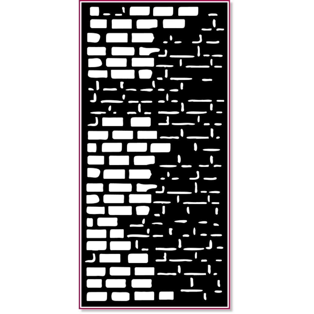  Stamperia -  - 12 x 25 cm   Art of travelling - 