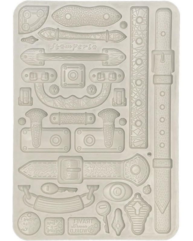  3D  Stamperia -    - 10.5 x 14.8 cm   Art of travelling - 