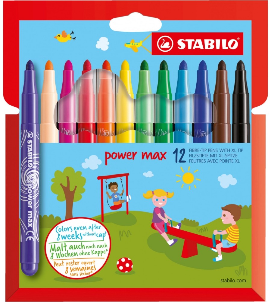 ���������� Stabilo Power Max - 12 ����� - 
