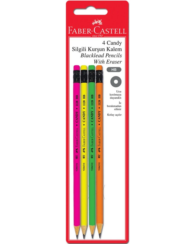 �������� ������ HB Faber-Castell Candy - 4 ���� � ������� - 