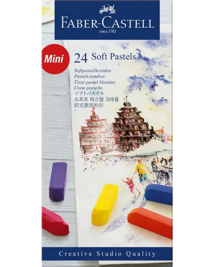 ���� ���� ������� Faber-Castell - 24 ����� �� ������� Creative studio - 