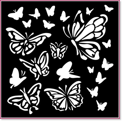  Stamperia -  - 12 x 12 cm   House of Roses - 