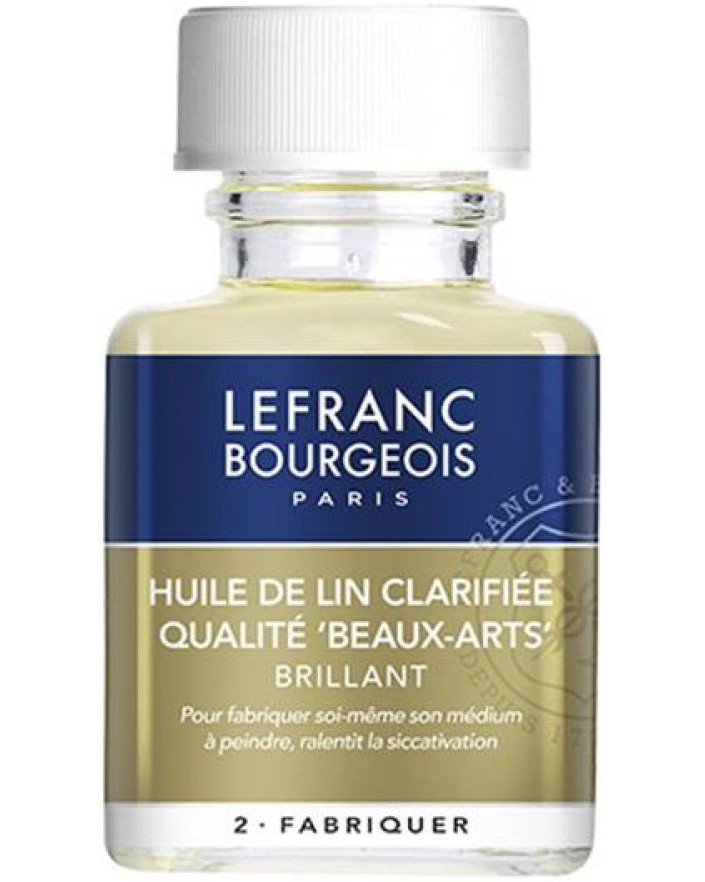 Пречистено ленено масло Lefranc & Bourgeois Пречистено ленено масло Lefranc & Bourgeois - 75 ml -