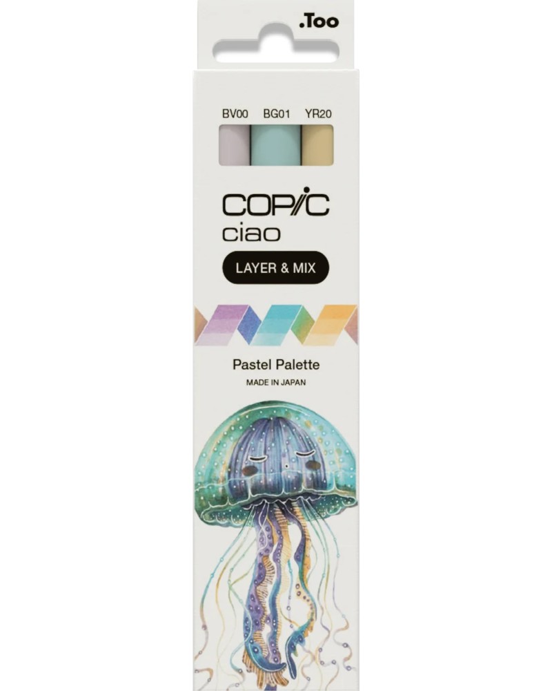 �������� ������� Copic Pastel Palette - 3 ����� �� ������� Ciao - 