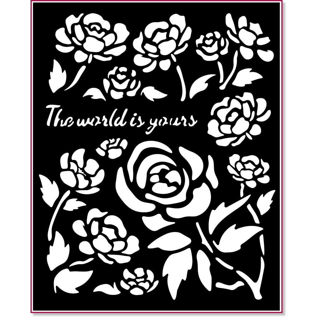  Stamperia -  - 20 x 25 cm   Timeless - 