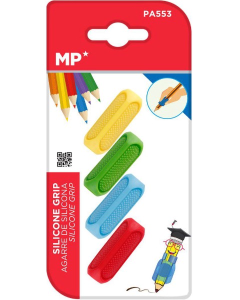 Силиконови грипове за молив MP Силиконови грипове за молив MP - 4 броя -