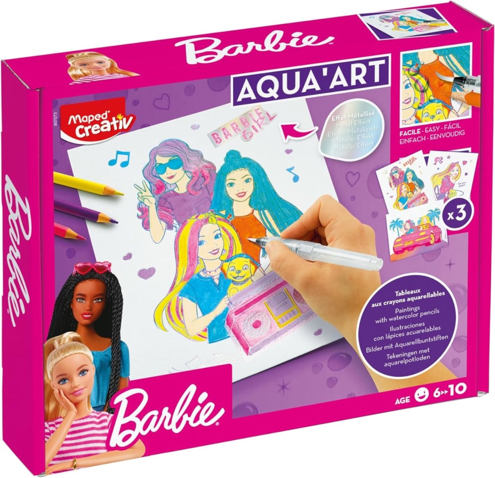    Maped -  - 15    Barbie - 