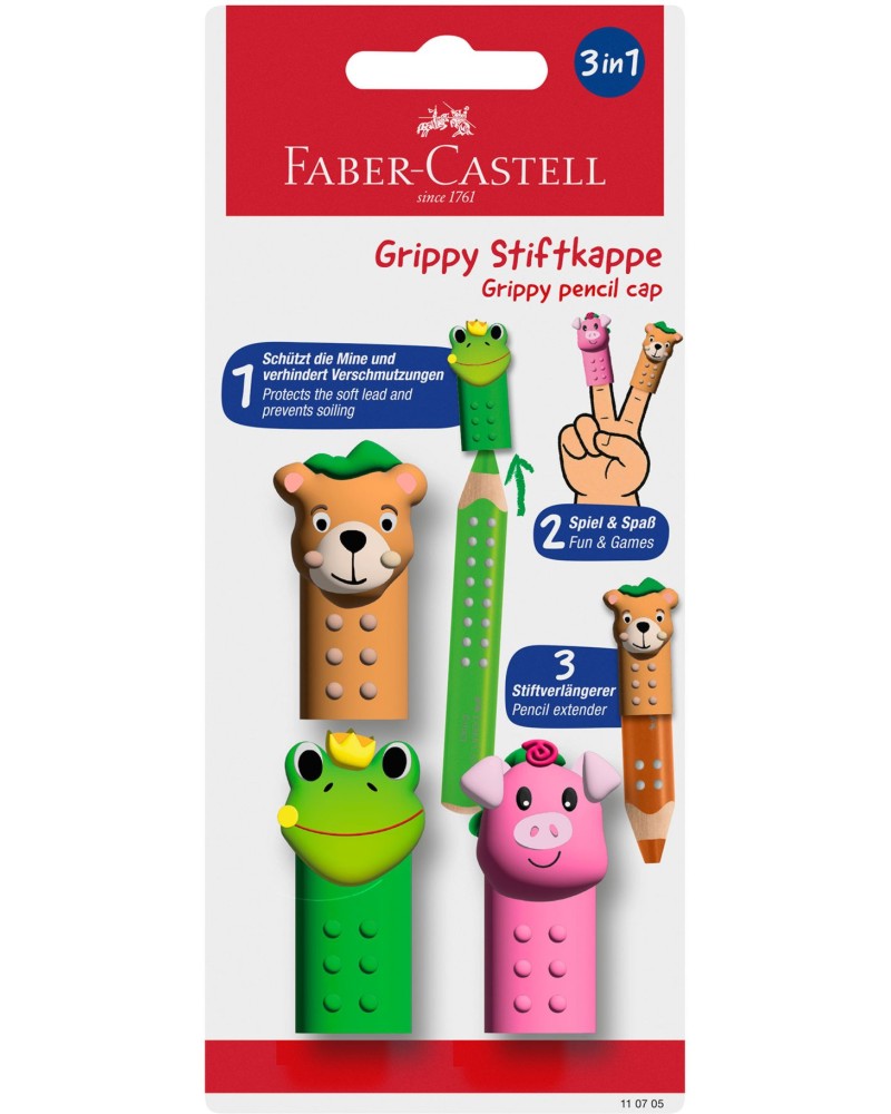 ������� �� ������ Faber-Castell Friend - 3 ���� �� ������� Grippy - 