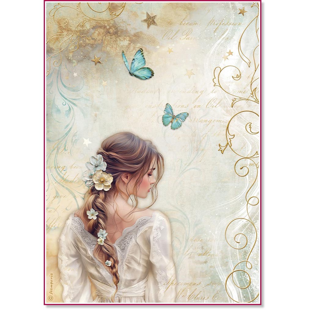   Stamperia -    - A4   Masquerade - 