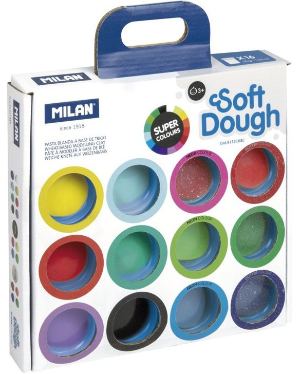    Milan Soft Dough - 16  x 30 g - 
