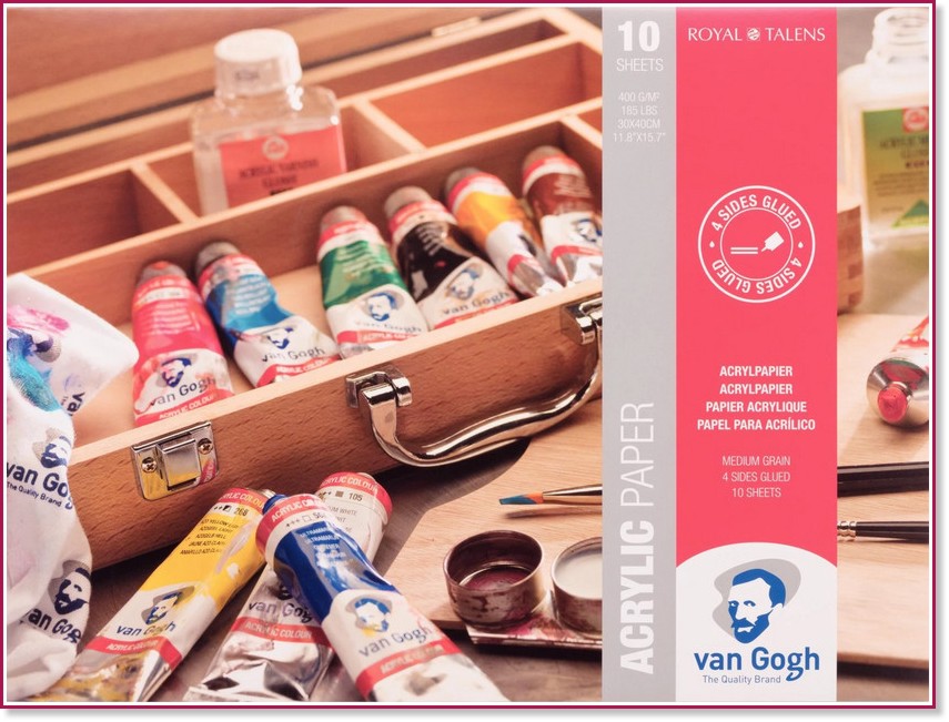    Royal Talens - 10 , 30 x 40 cm, 400 g/m<sup>2</sup>   Van Gogh - 