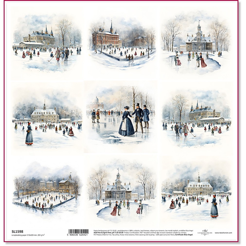 ������ �� ����������� ITD Collection - ������ �������� - 31 x 32 cm - 