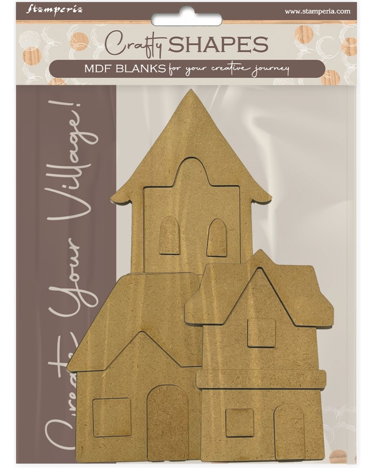   MDF Stamperia - 15    Silent sea - 