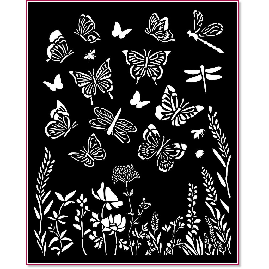  Stamperia -  - 20 x 25 cm   Lavender - 