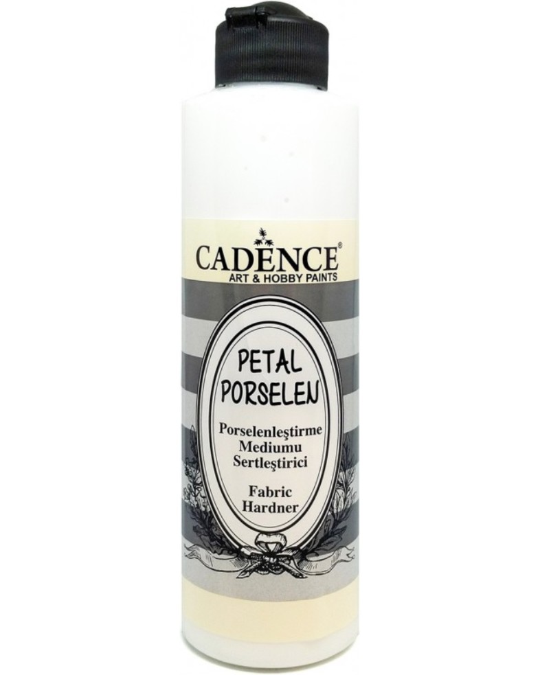 Втвърдяващ медиум за текстил CADENCE Petal Porselen Втвърдяващ медиум за текстил CADENCE Petal Porselen - 250 ml -