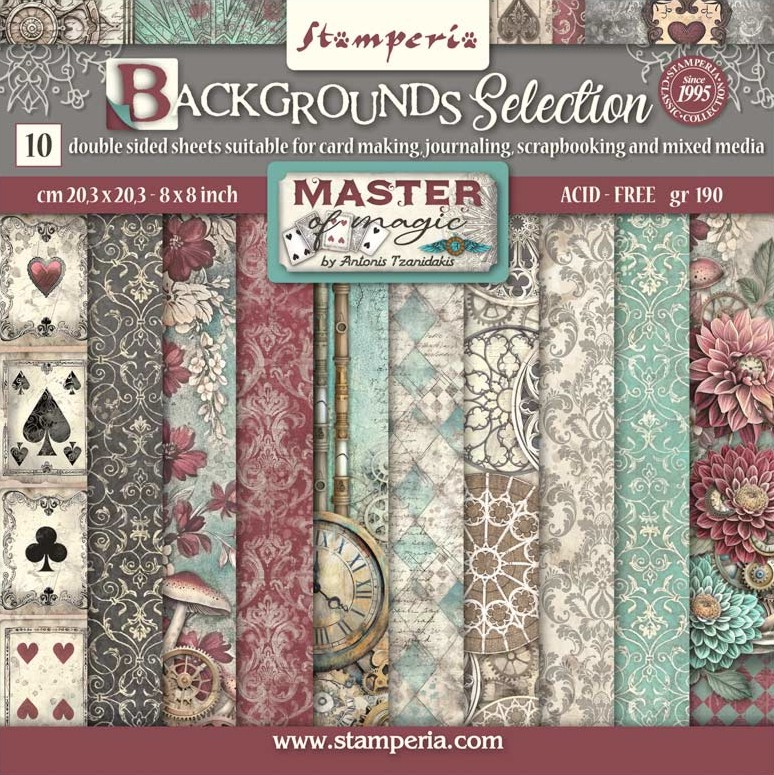    Stamperia - 10    Master of Magic - 